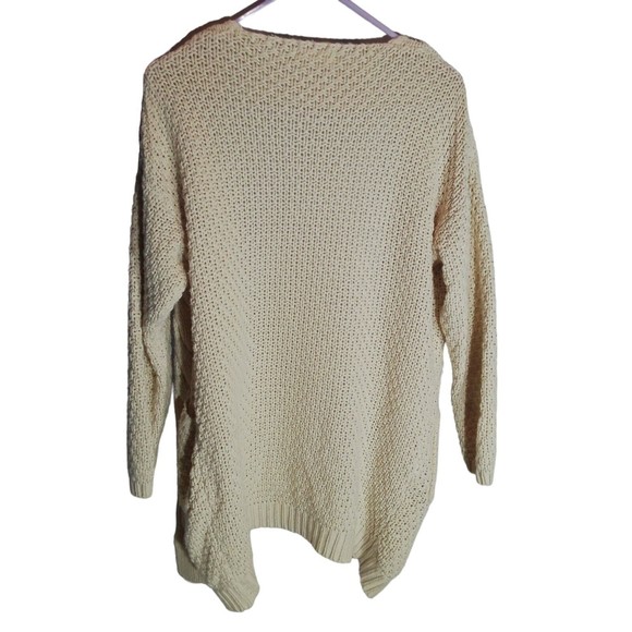 Women'sJanice Cable Knit Sweater Size Small Medium Off-white Color - Picture 10 of 16